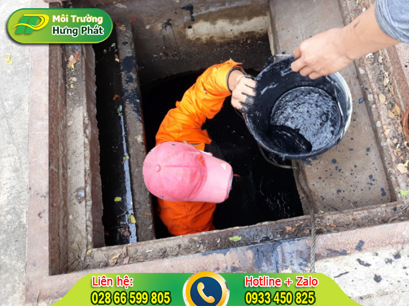 Nhân viên tận tâm tận tình tại hút chất thải công nghiệp quận 1